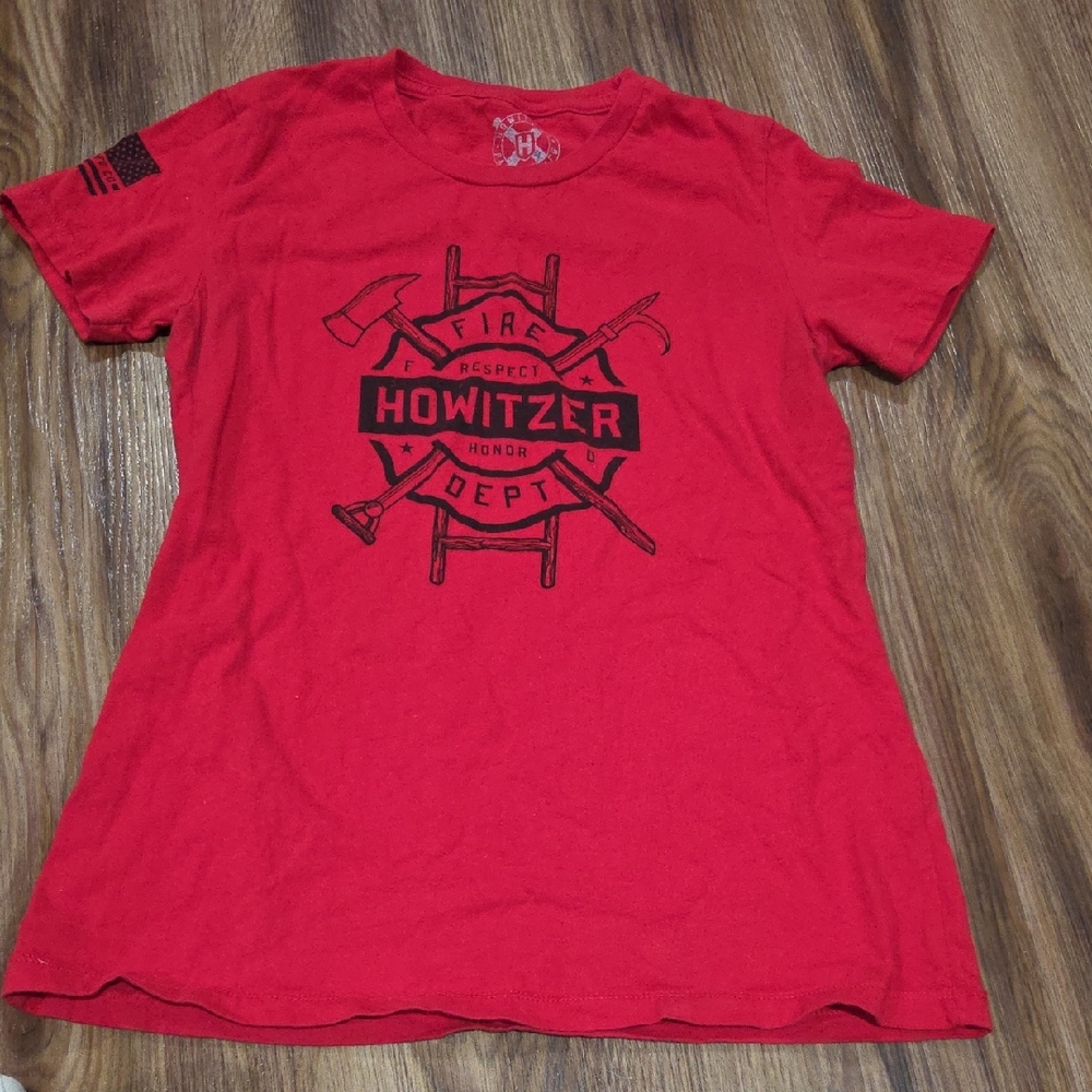 Howitzer Red Fire Dept Graphic Tee